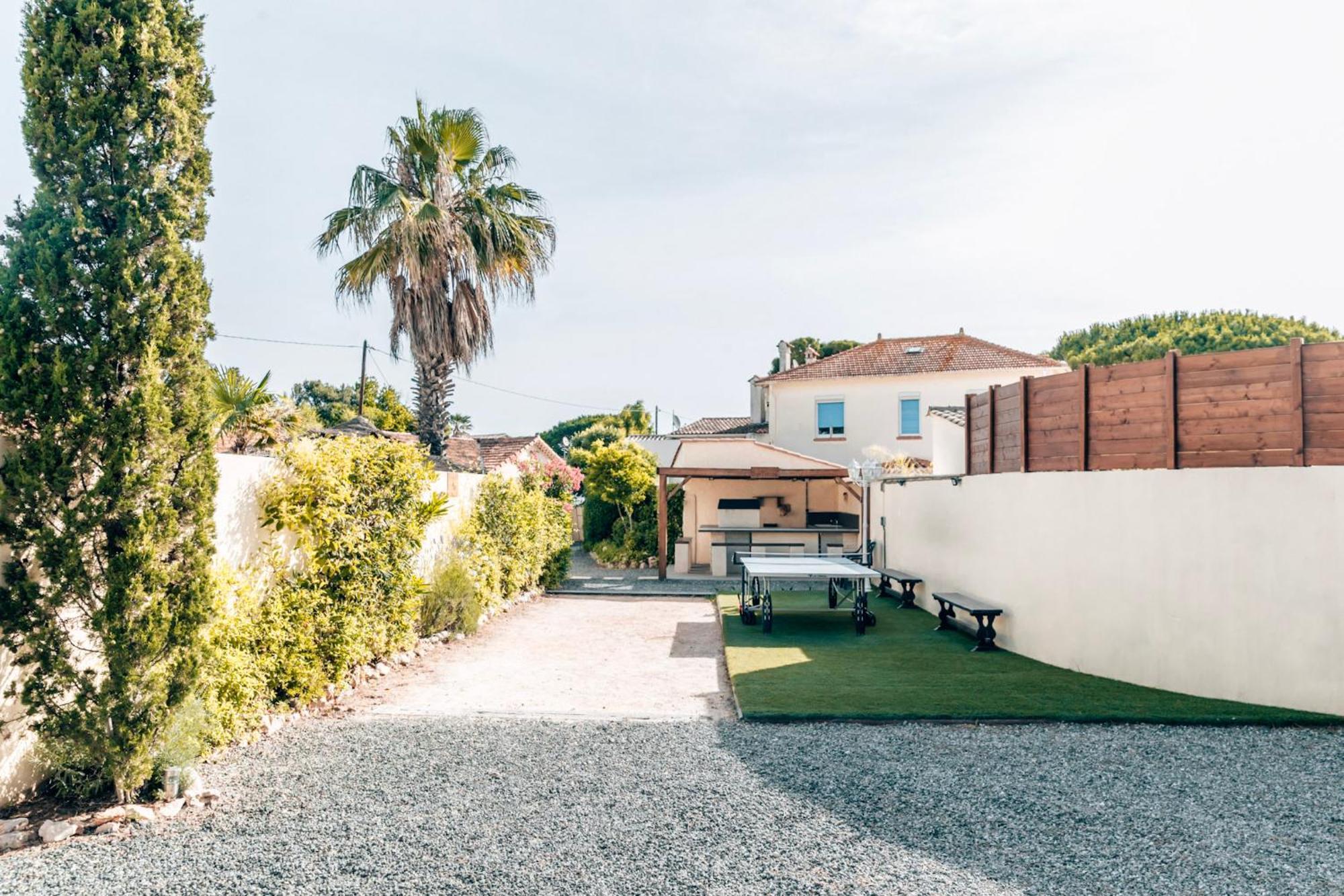 Reve D'Azur, 2 Chambres, Maison Julia En Bord De Mer A La Nartelle, Piscine Partagee, Parking & Terrasse Bbq, Wifi Et Draps Inclus Plage A Pied Сент-Максим Экстерьер фото