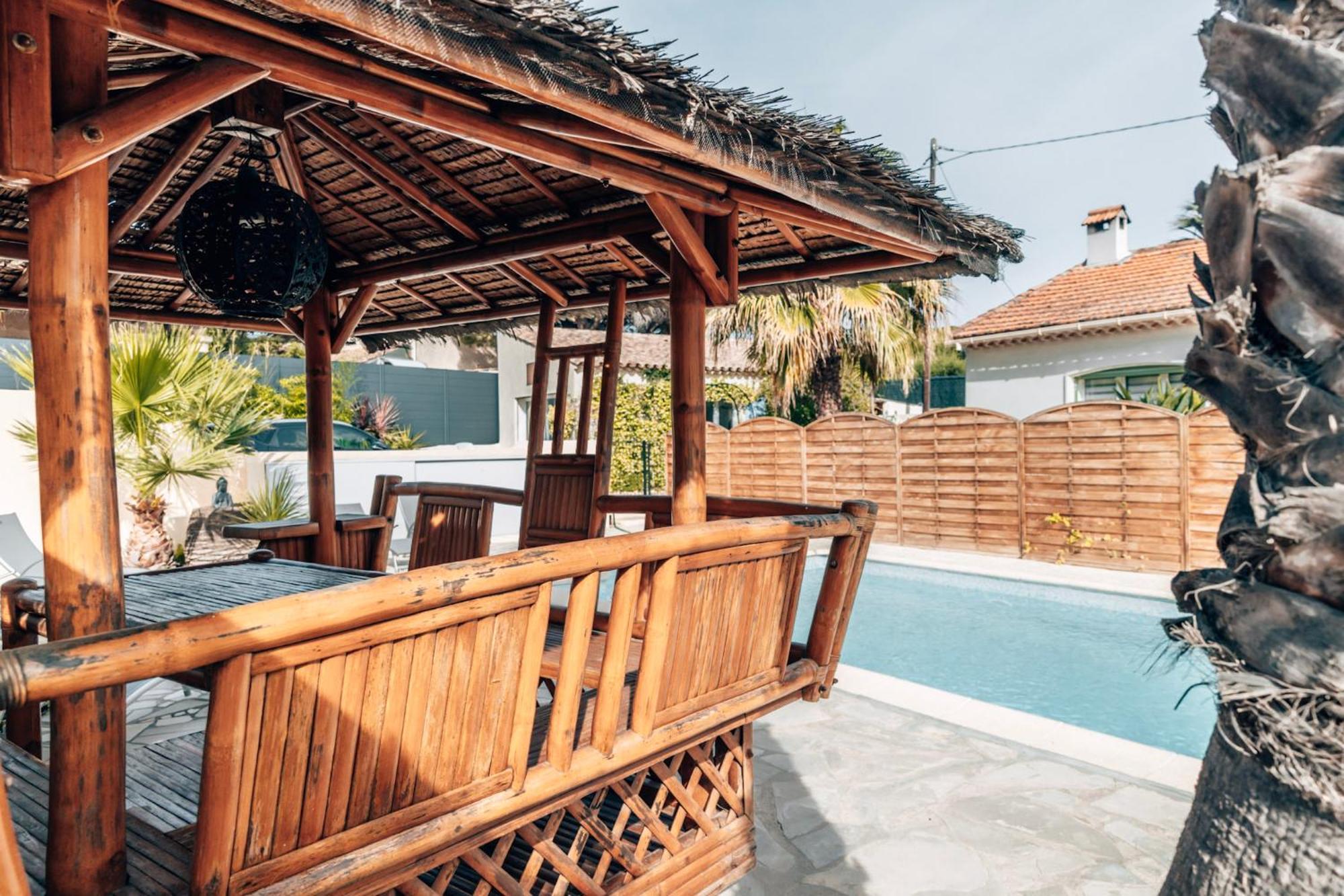 Reve D'Azur, 2 Chambres, Maison Julia En Bord De Mer A La Nartelle, Piscine Partagee, Parking & Terrasse Bbq, Wifi Et Draps Inclus Plage A Pied Сент-Максим Экстерьер фото