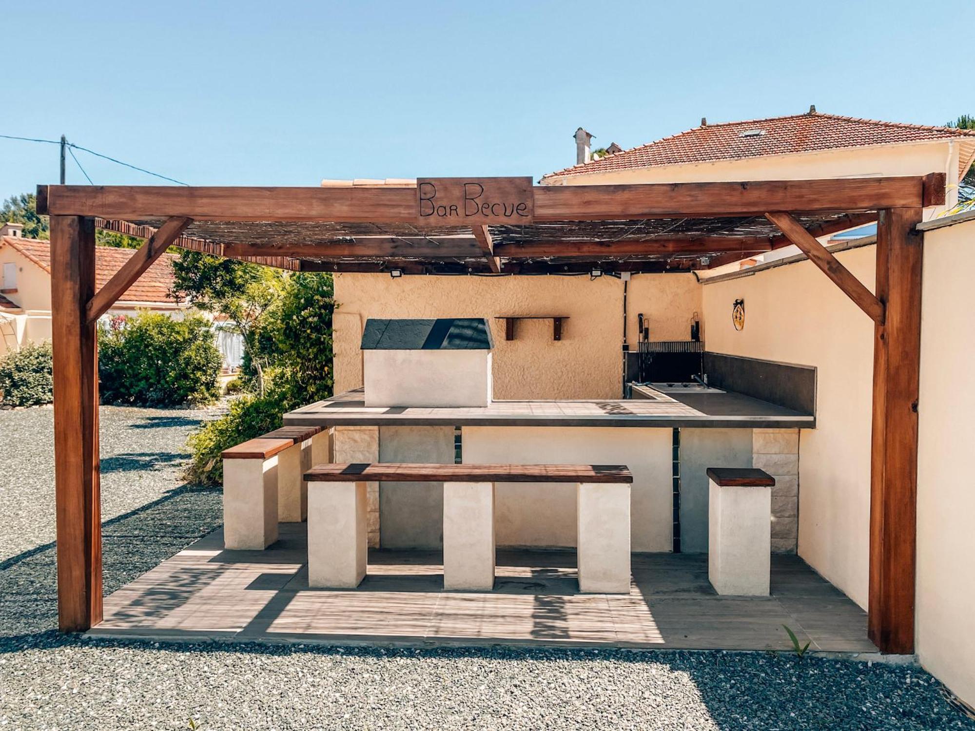 Reve D'Azur, 2 Chambres, Maison Julia En Bord De Mer A La Nartelle, Piscine Partagee, Parking & Terrasse Bbq, Wifi Et Draps Inclus Plage A Pied Сент-Максим Экстерьер фото