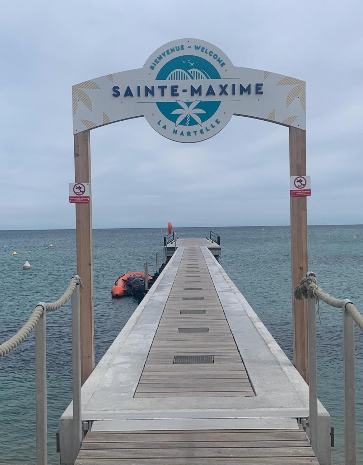 Reve D'Azur, 2 Chambres, Maison Julia En Bord De Mer A La Nartelle, Piscine Partagee, Parking & Terrasse Bbq, Wifi Et Draps Inclus Plage A Pied Сент-Максим Экстерьер фото